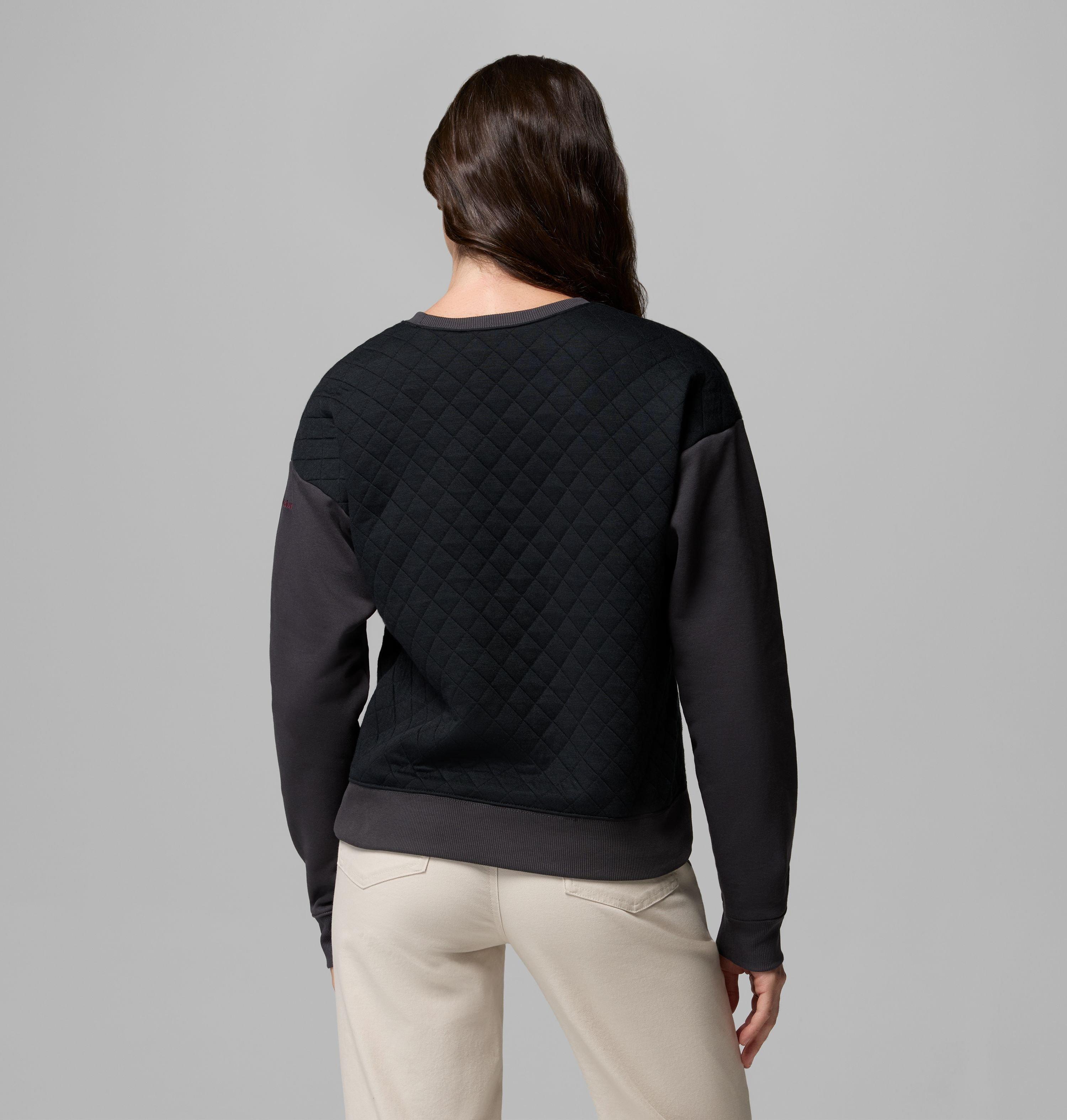 Women's Collegiate Hart Mountain Quilted Crew - Texas A&M 3