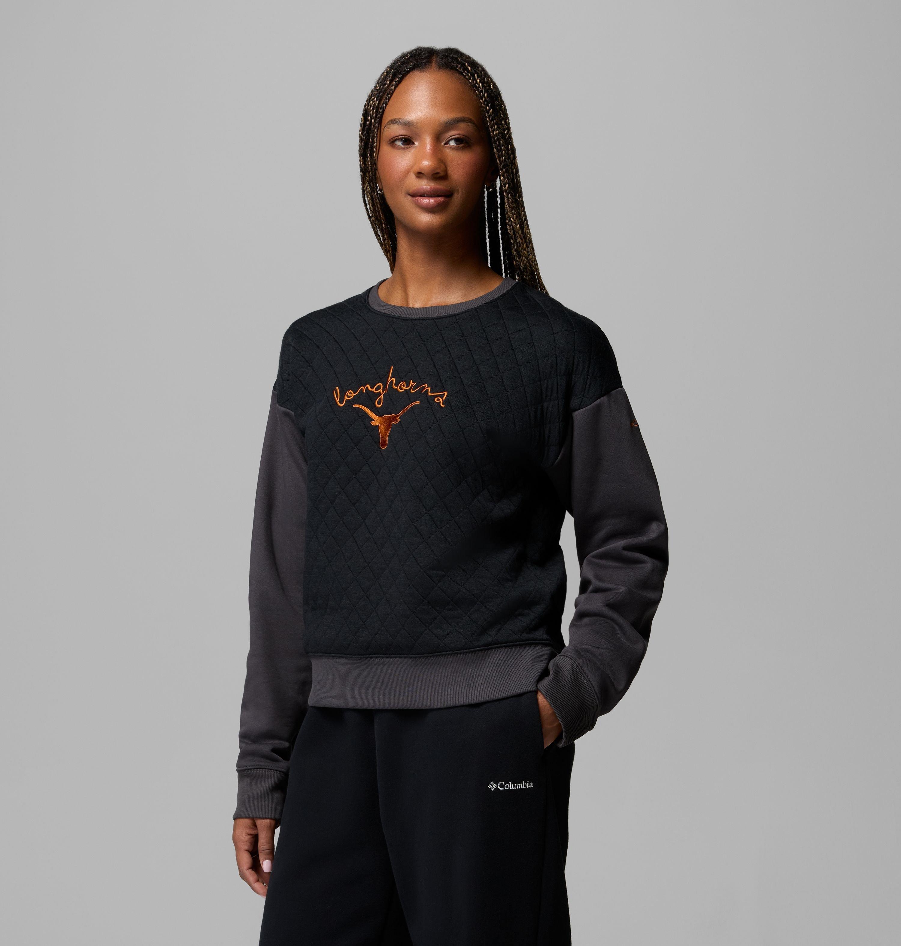 Women's Collegiate Hart Mountain Quilted Crew - Texas 4