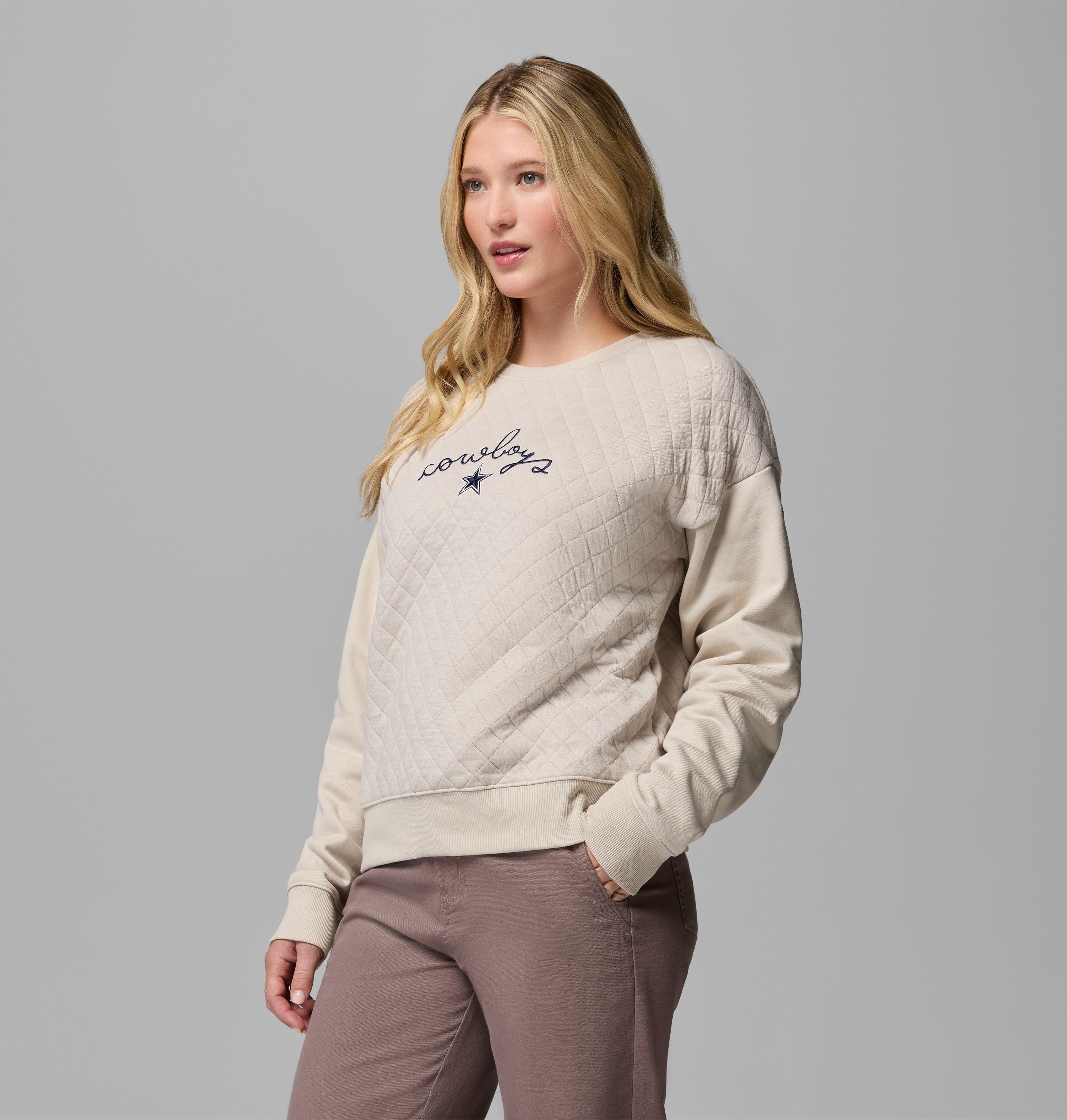 Women's Hart Mountain Quilted Crew - Dallas Cowboys 4