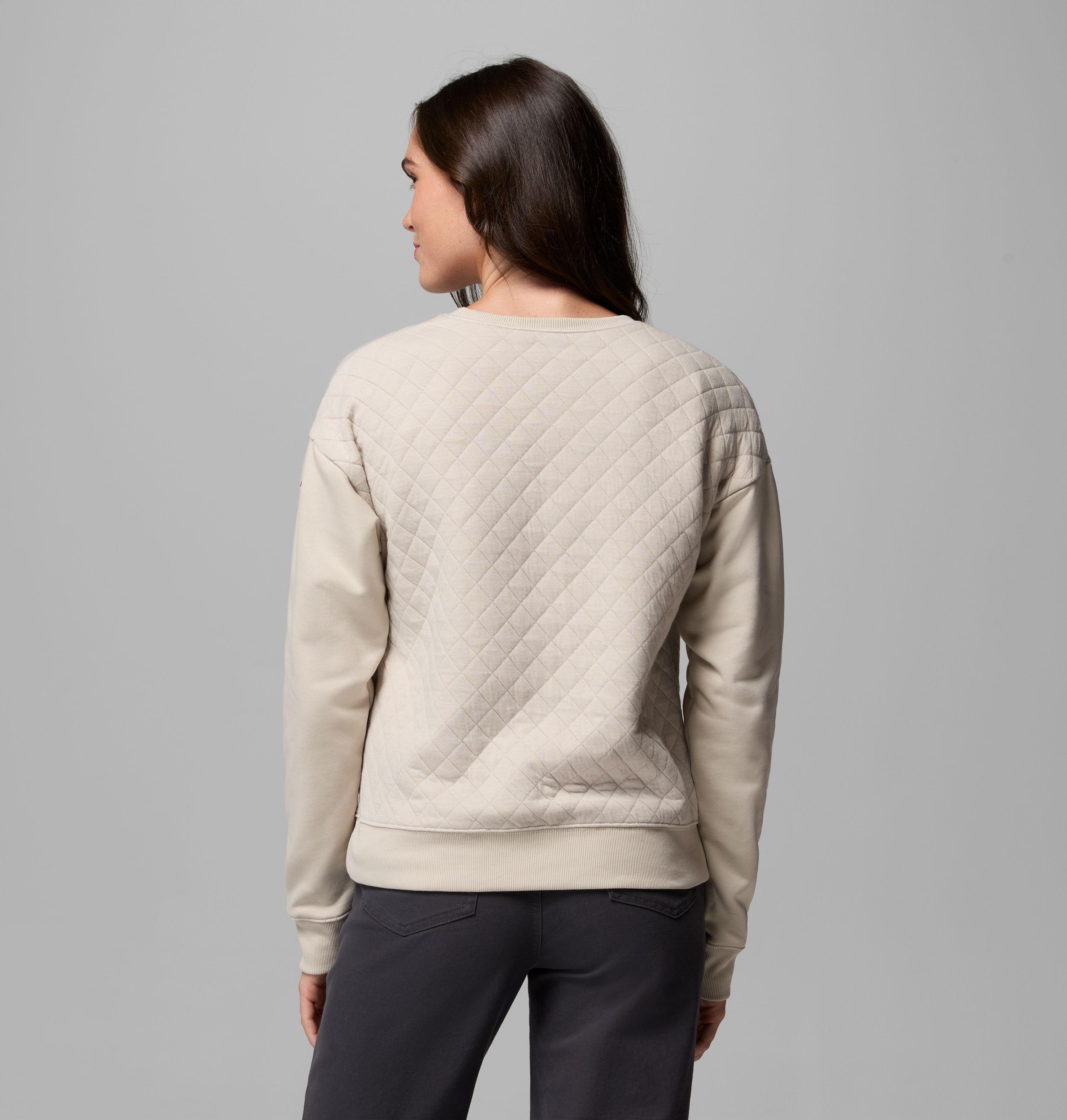 Women's Collegiate Hart Mountain Quilted Crew - Michigan 3