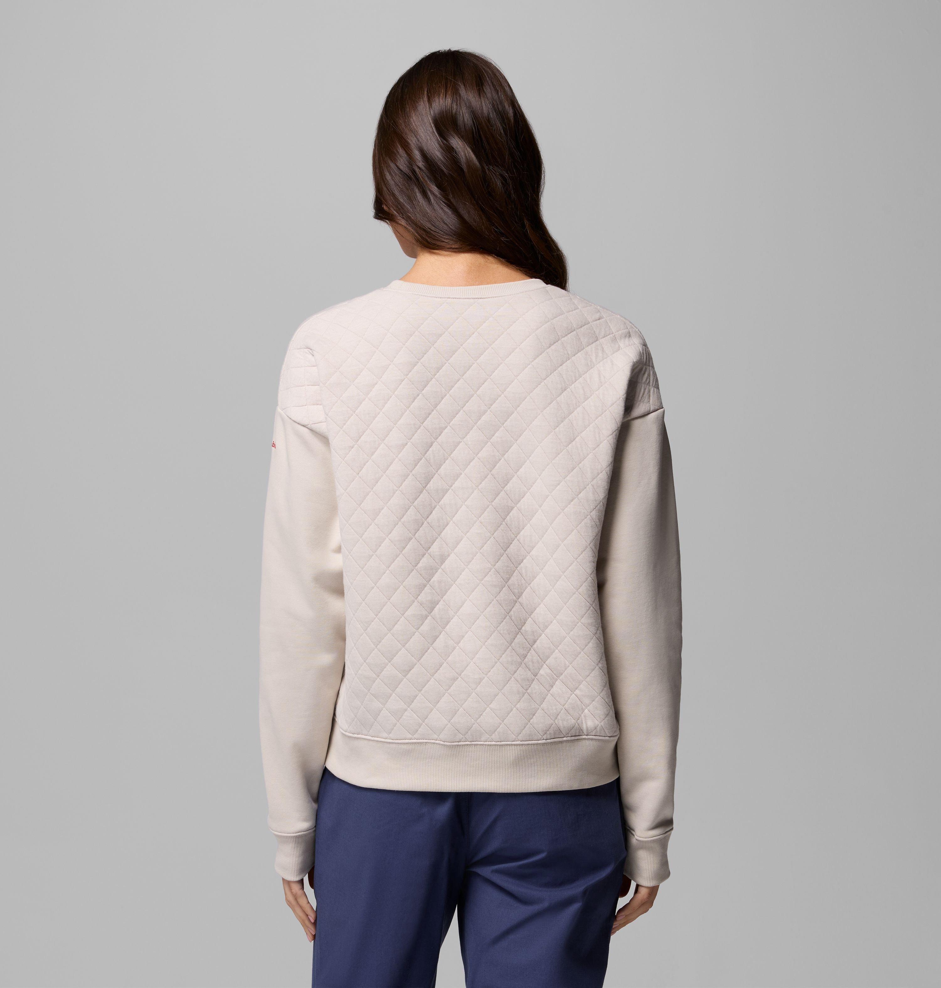 Women's Collegiate Hart Mountain Quilted Crew - Georgia 3