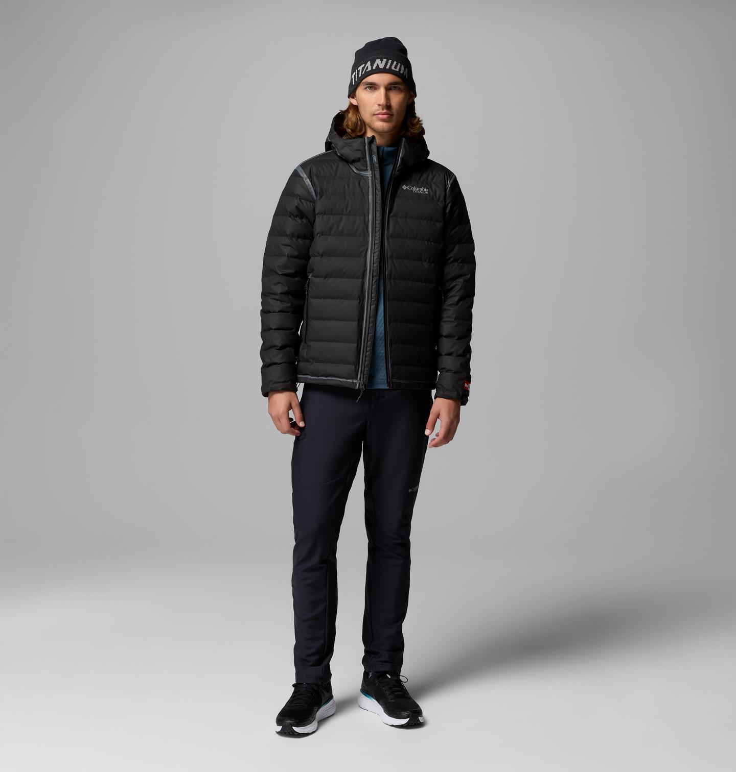 Мужская куртка Columbia Thunder Bay II Down Jacket, цвет: Чёрный — фото 2