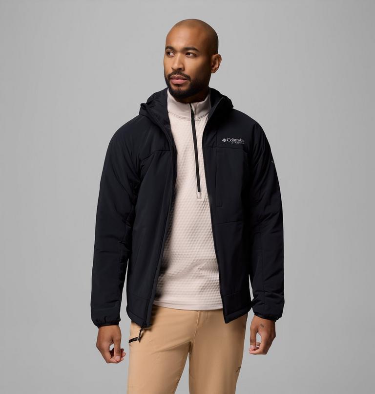 Chaqueta aislante con capucha Silver Leaf Lite para hombre, Color: Black, image 5