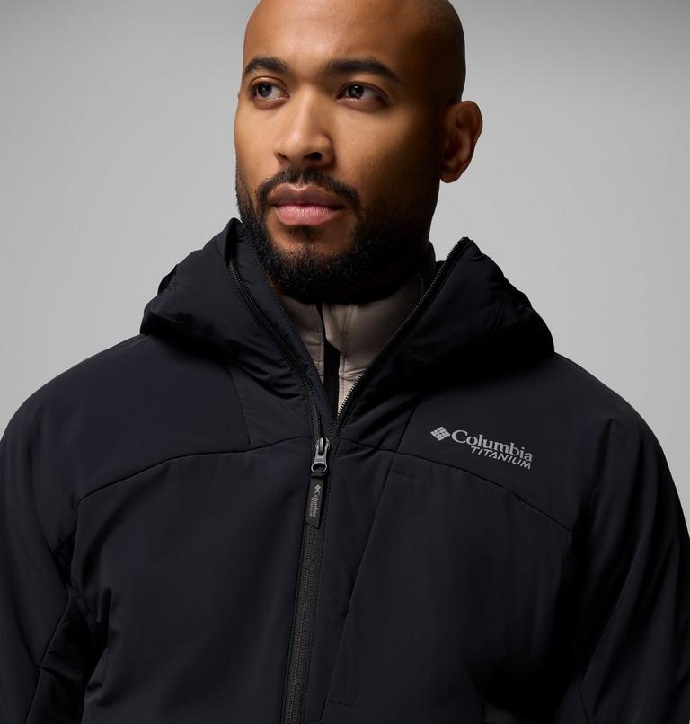 Chaqueta aislante con capucha Silver Leaf Lite para hombre, Color: Black, image 6