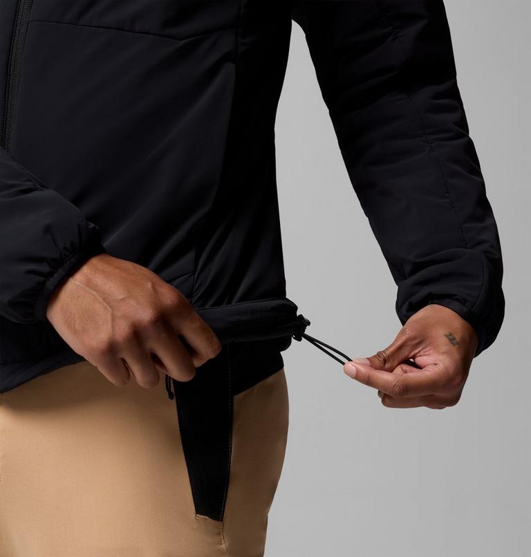 Chaqueta aislante con capucha Silver Leaf Lite para hombre, Color: Black, image 8