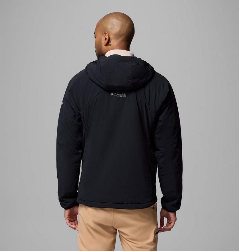 Chaqueta aislante con capucha Silver Leaf Lite para hombre, Color: Black, image 3