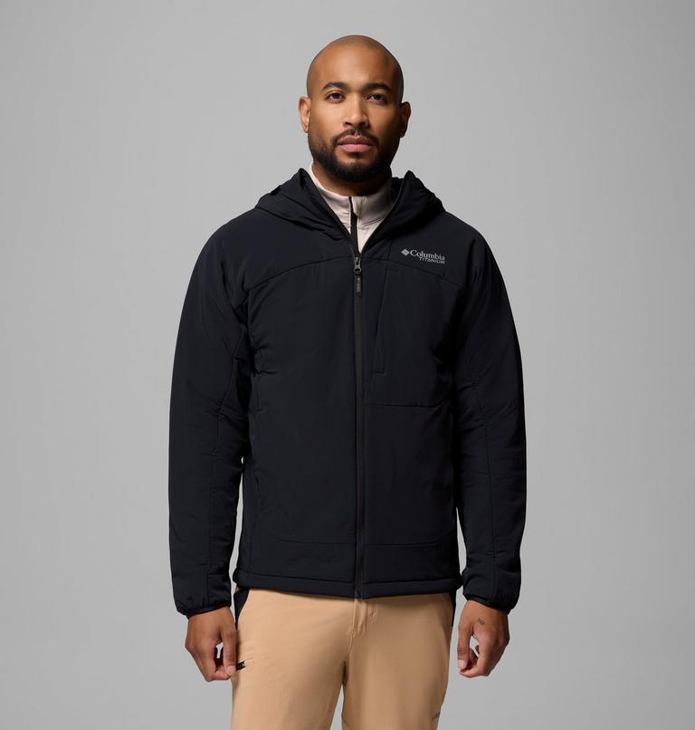 Chaqueta aislante con capucha Silver Leaf Lite para hombre, Color: Black, image 1