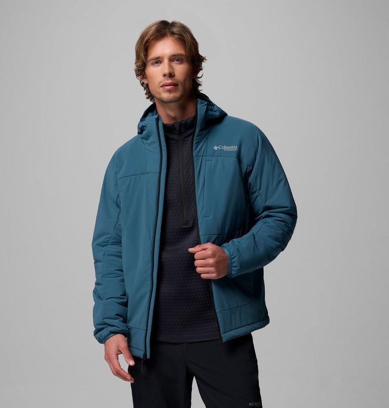 Chaqueta aislante con capucha Silver Leaf Lite para hombre, Color: Everblue, image 5