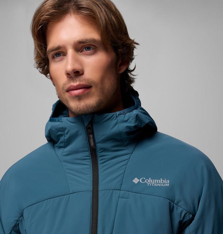 Chaqueta aislante con capucha Silver Leaf Lite para hombre, Color: Everblue, image 7