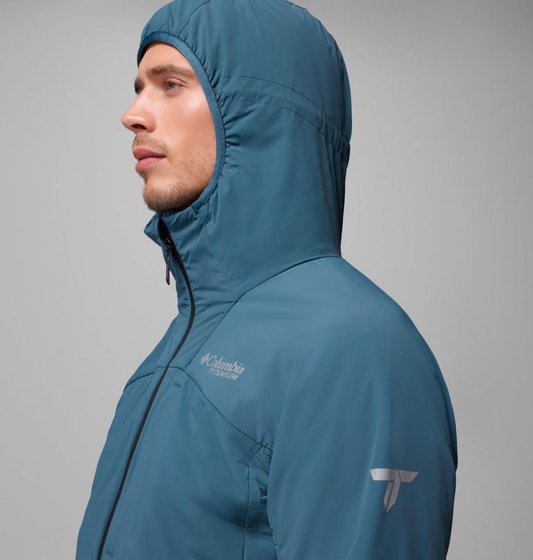 Chaqueta aislante con capucha Silver Leaf Lite para hombre, Color: Everblue, image 8