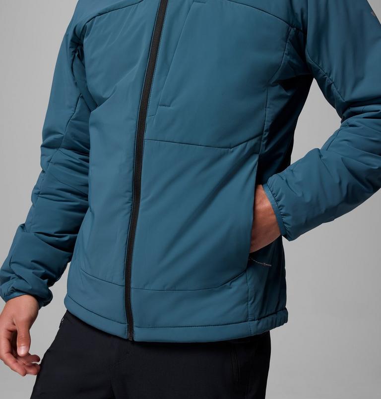 Chaqueta aislante con capucha Silver Leaf Lite para hombre, Color: Everblue, image 9