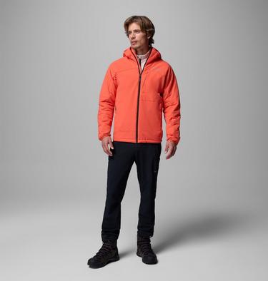 Men's Silver Leaf Lite Insulated Hooded Jacket, Color: Zing, image 2