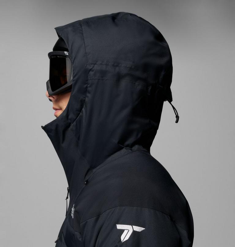 Chaqueta de esquí impermeable de plumón Glacier Ridge para hombre, Color: Black, image 13