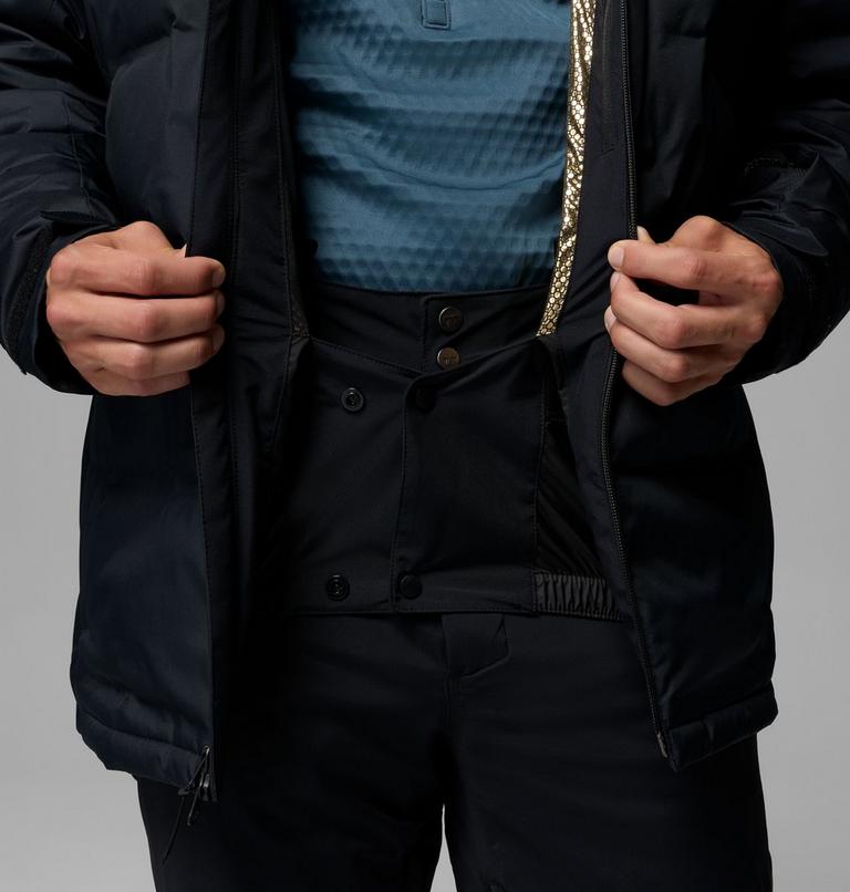 Chaqueta de esquí impermeable de plumón Glacier Ridge para hombre, Color: Black, image 7