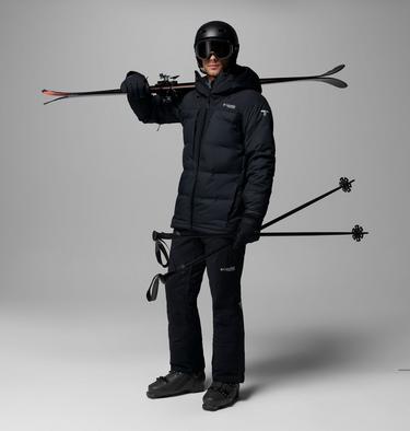Men's Glacier Ridge Down Waterproof Ski Jacket, Color: Black, image 6