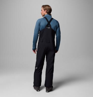Men's Winter District Waterproof Ski Bib, Color: Black, image 7