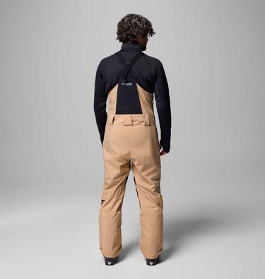 Men's Winter District Waterproof Ski Bib, Color: Canoe, Black, image 3
