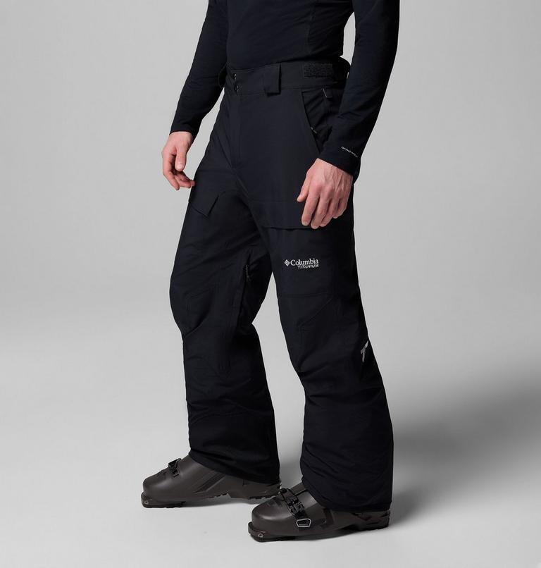 Men's Winter District Waterproof Ski Trousers, Color: Black, image 4