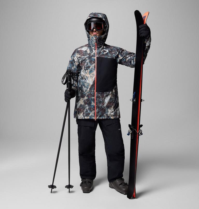 Men's Winter District Waterproof Ski Trousers, Color: Black, image 2