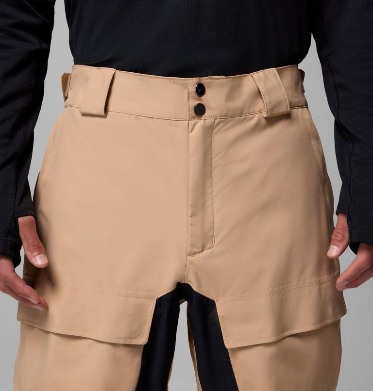Pantalones de esquí impermeables Winter District para hombre, Color: Canoe, Black, image 5