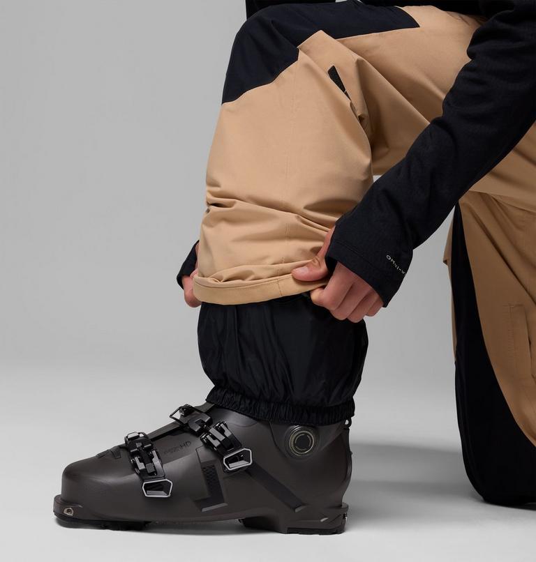 Pantalones de esquí impermeables Winter District para hombre, Color: Canoe, Black, image 12