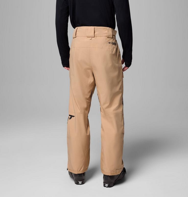 Pantalones de esquí impermeables Winter District para hombre, Color: Canoe, Black, image 3
