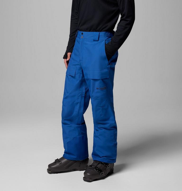 Pantalones de esquí impermeables Winter District para hombre, Color: Mountain Blue, image 4