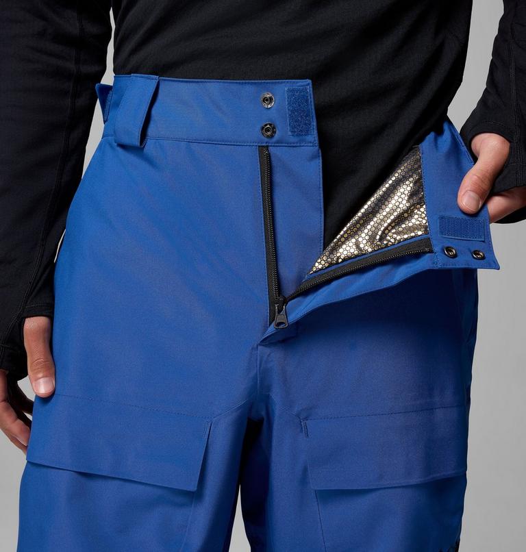 Pantalones de esquí impermeables Winter District para hombre, Color: Mountain Blue, image 7