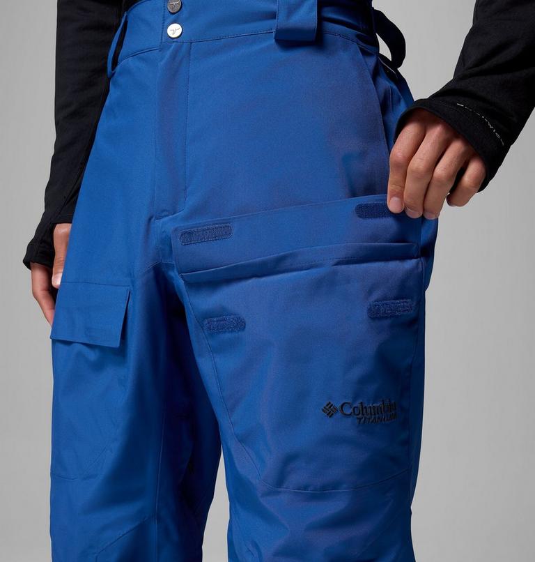 Pantalones de esquí impermeables Winter District para hombre, Color: Mountain Blue, image 9