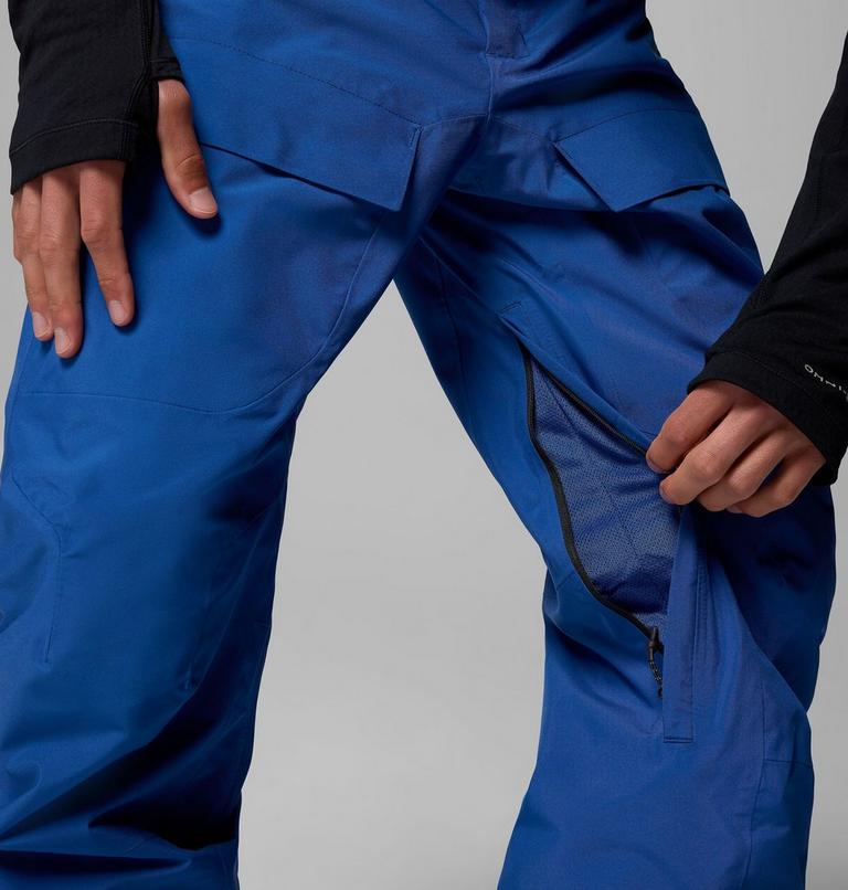 Pantalones de esquí impermeables Winter District para hombre, Color: Mountain Blue, image 10