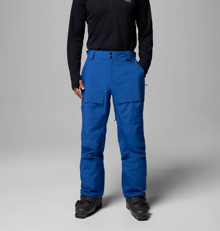Pantalones de esquí impermeables Winter District para hombre, Color: Mountain Blue, image 1