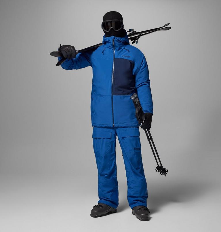 Men's Winter District Waterproof Ski Trousers, Color: Mountain Blue, image 13