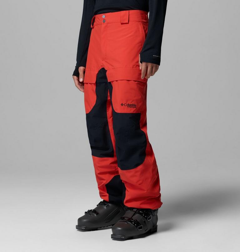 Men's Winter District Waterproof Ski Trousers, Color: Super Sonic, Black, image 4