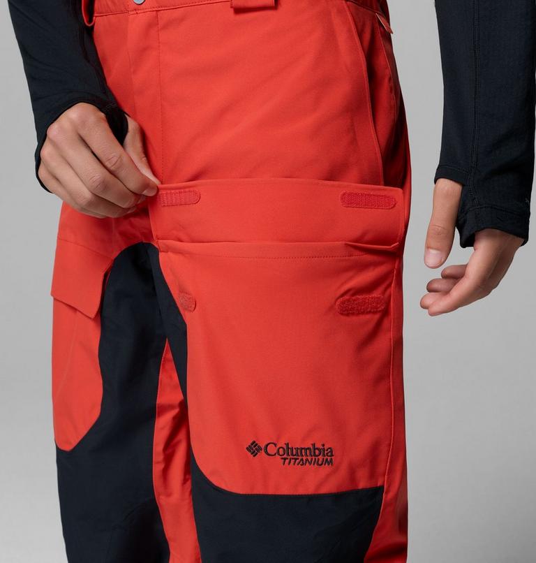 Men's Winter District Waterproof Ski Trousers, Color: Super Sonic, Black, image 9
