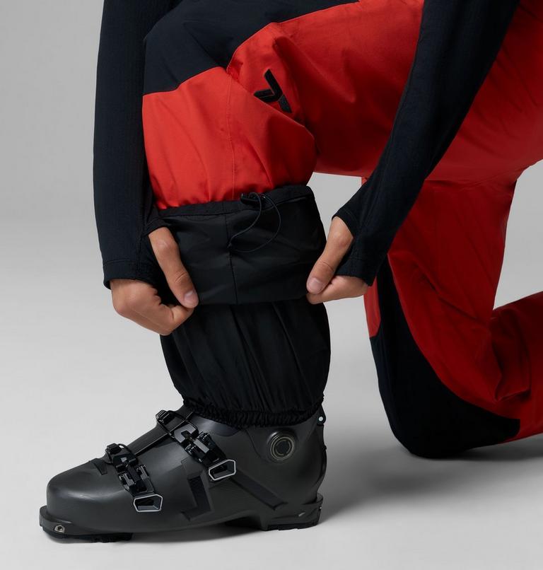 Men's Winter District Waterproof Ski Trousers, Color: Super Sonic, Black, image 12