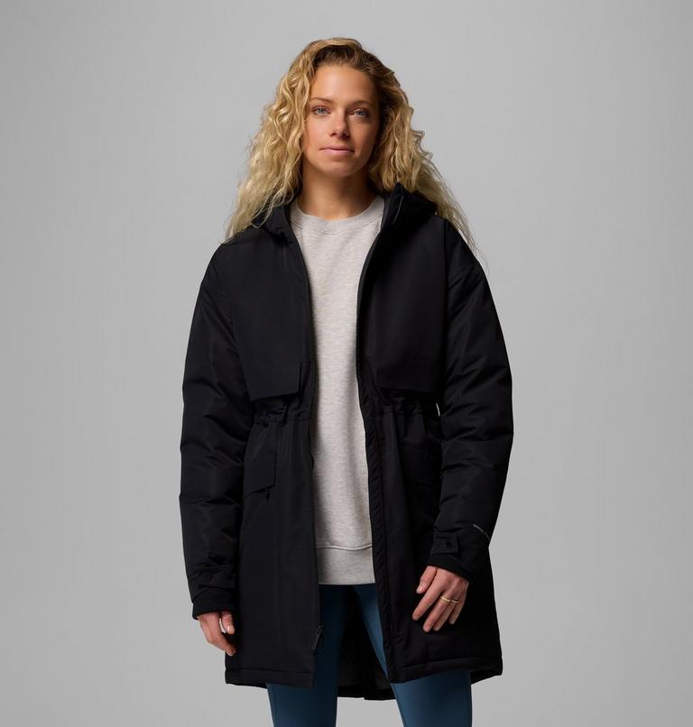 Women's Juniper Ridge III Waterproof Down Parka, Color: Black, image 5