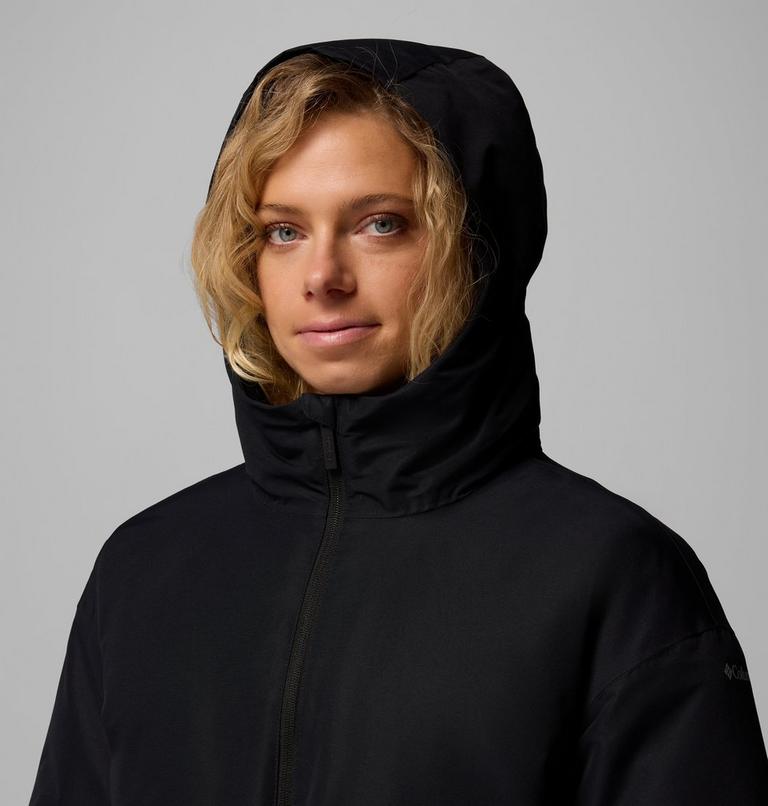Women's Juniper Ridge III Waterproof Down Parka, Color: Black, image 7