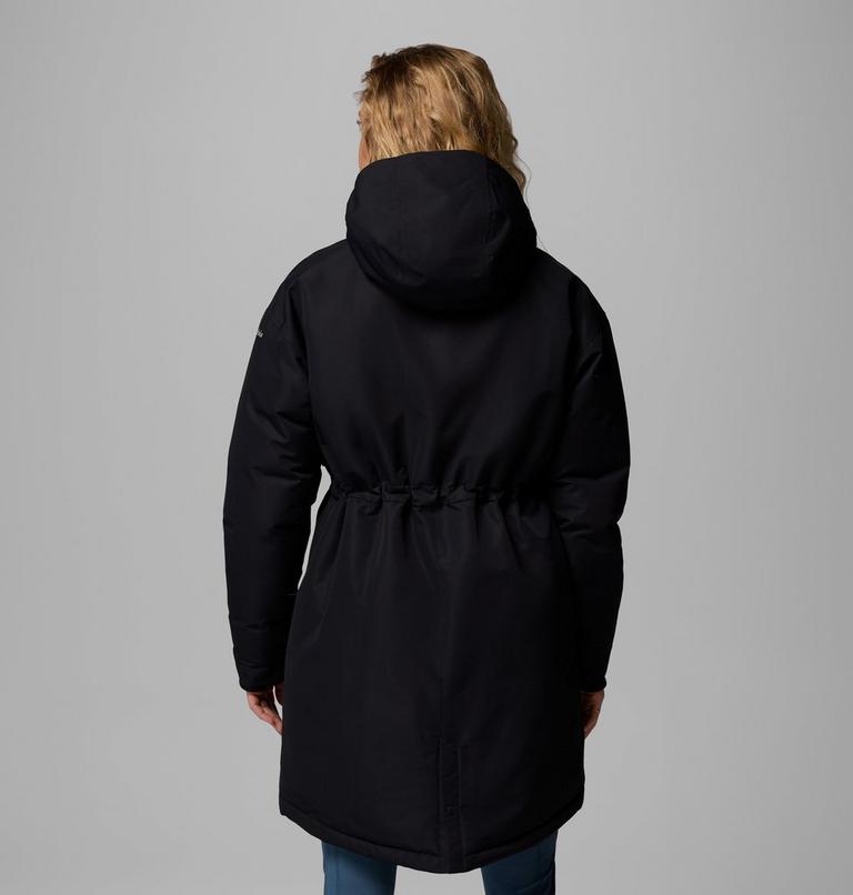 Women's Juniper Ridge III Waterproof Down Parka, Color: Black, image 3