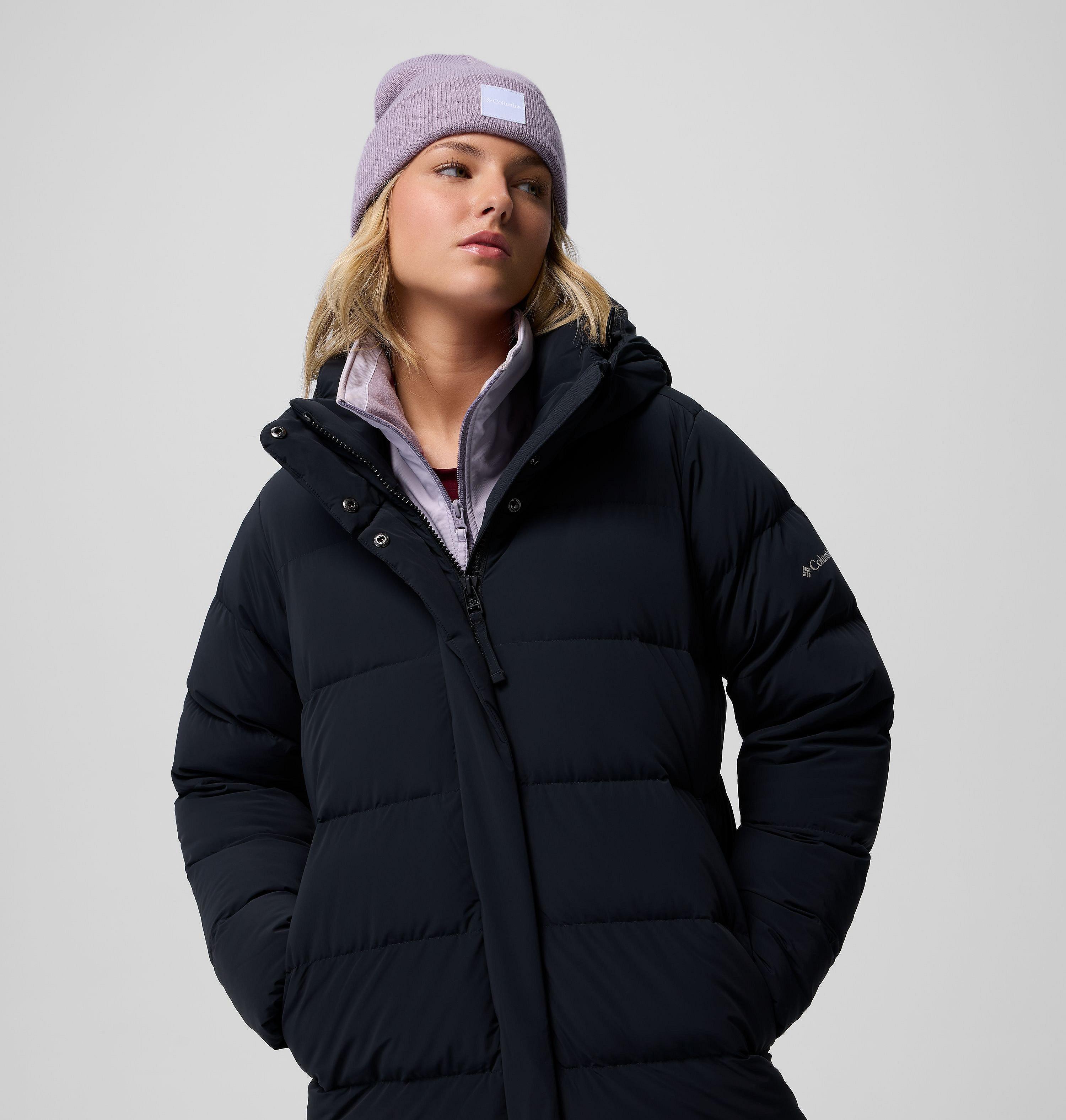 Women's Amaze Puff Long Hooded Jacket 17