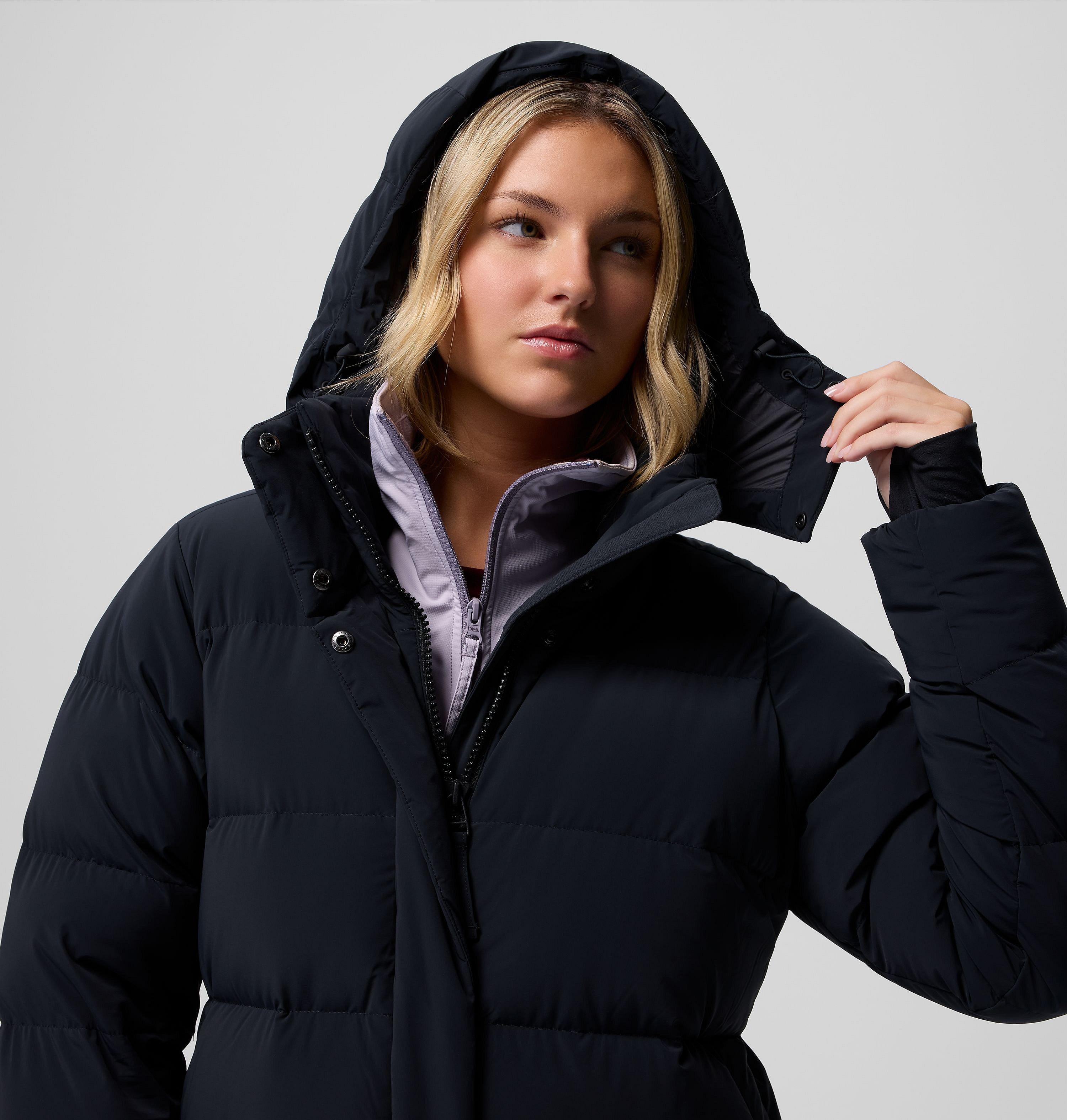 Women's Amaze Puff Long Hooded Jacket 11