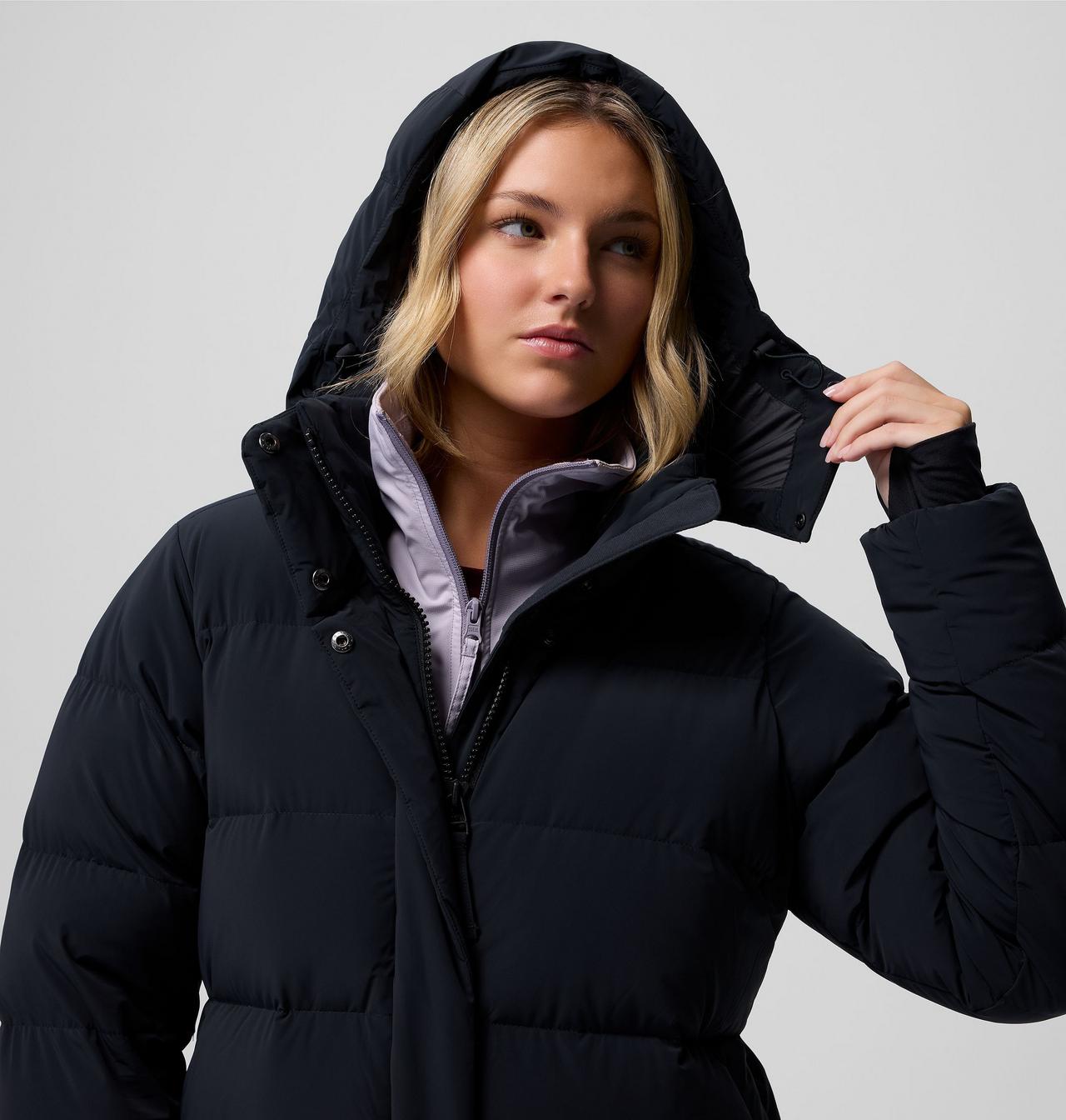 Women's Amaze Puff™ Long Hooded Jacket 11