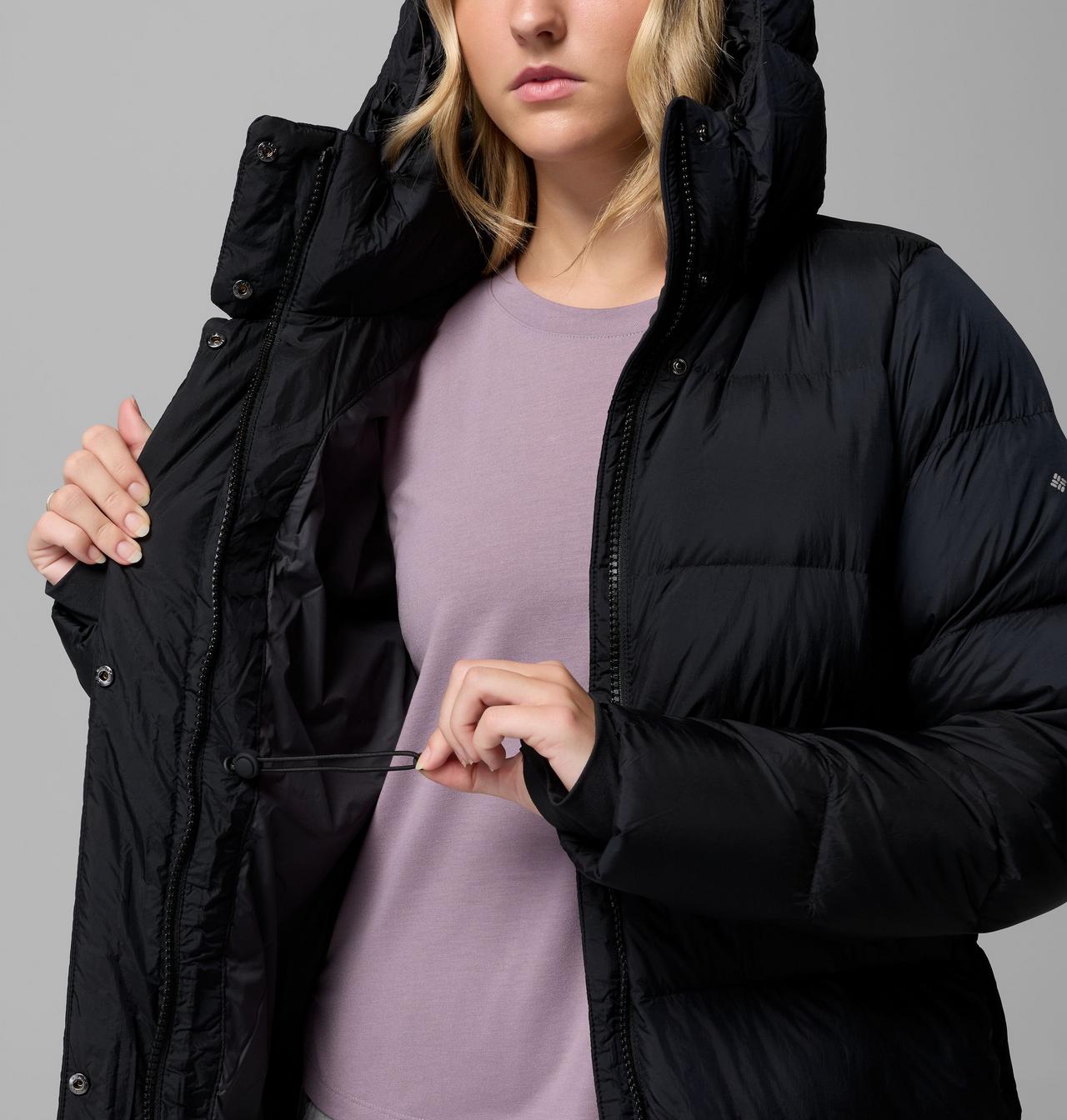 Women's Amaze Puff™ Long Hooded Jacket 9