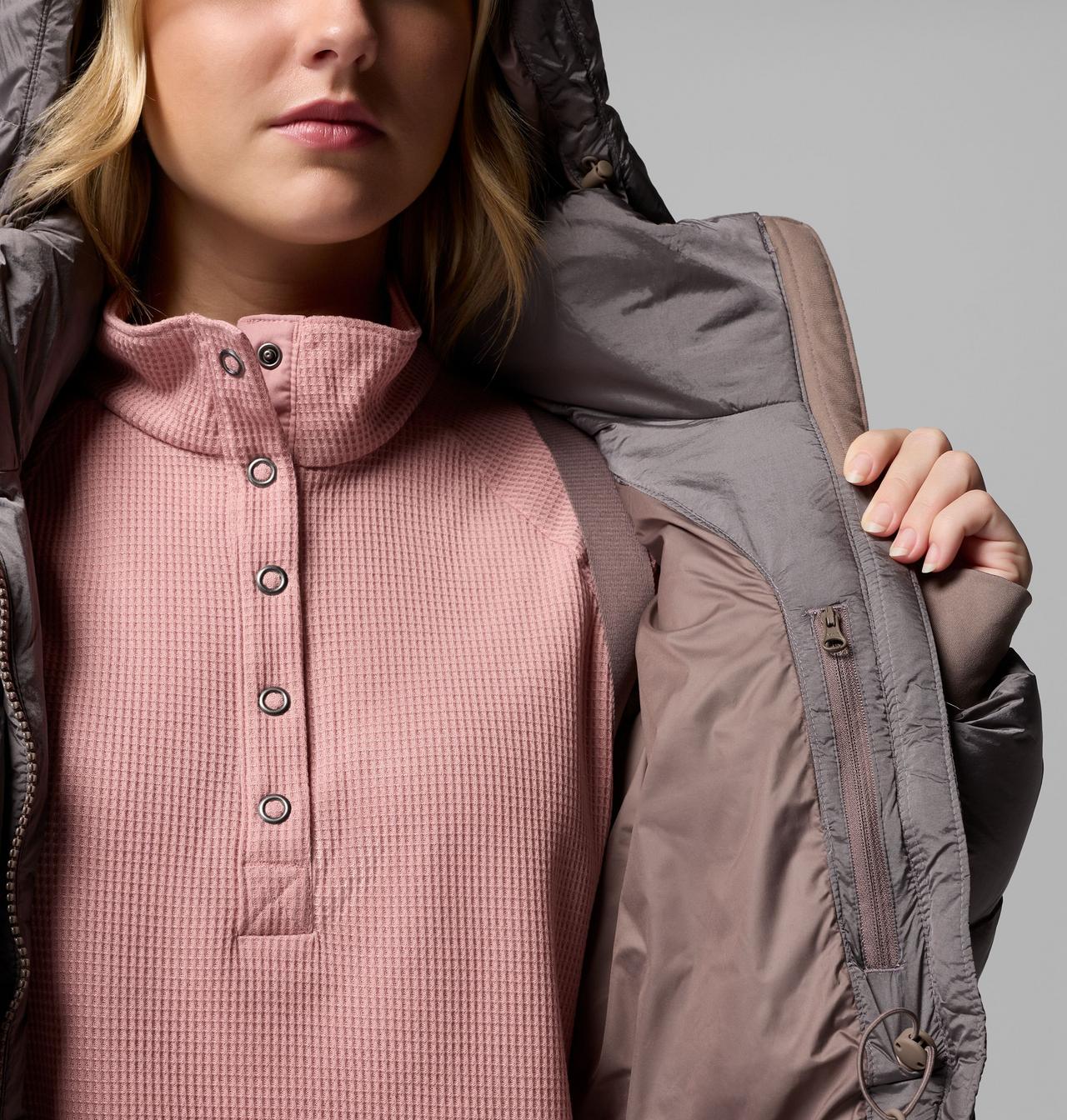 Women's Amaze Puff™ Long Hooded Jacket 8