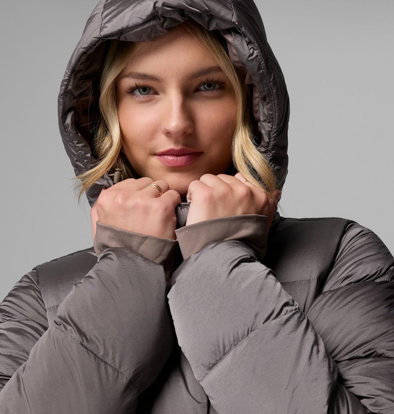 Women's Amaze Puff™ Long Hooded Jacket 10