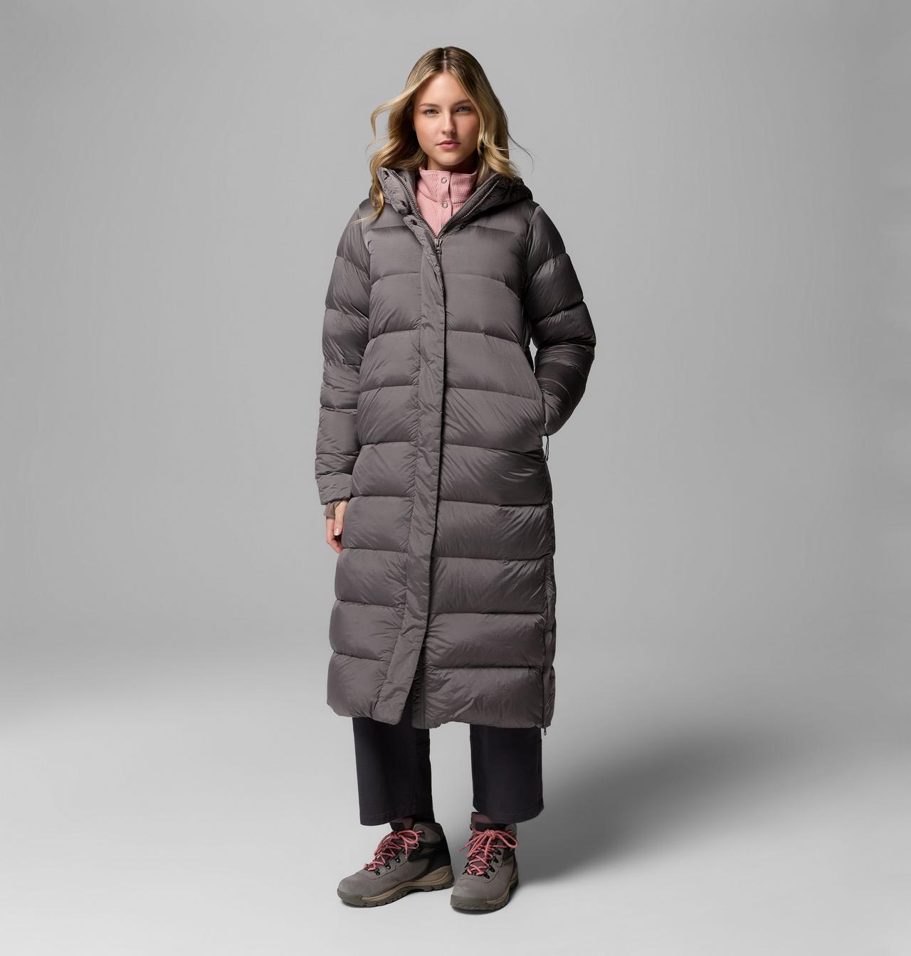 Women's Amaze Puff™ Long Hooded Jacket 1