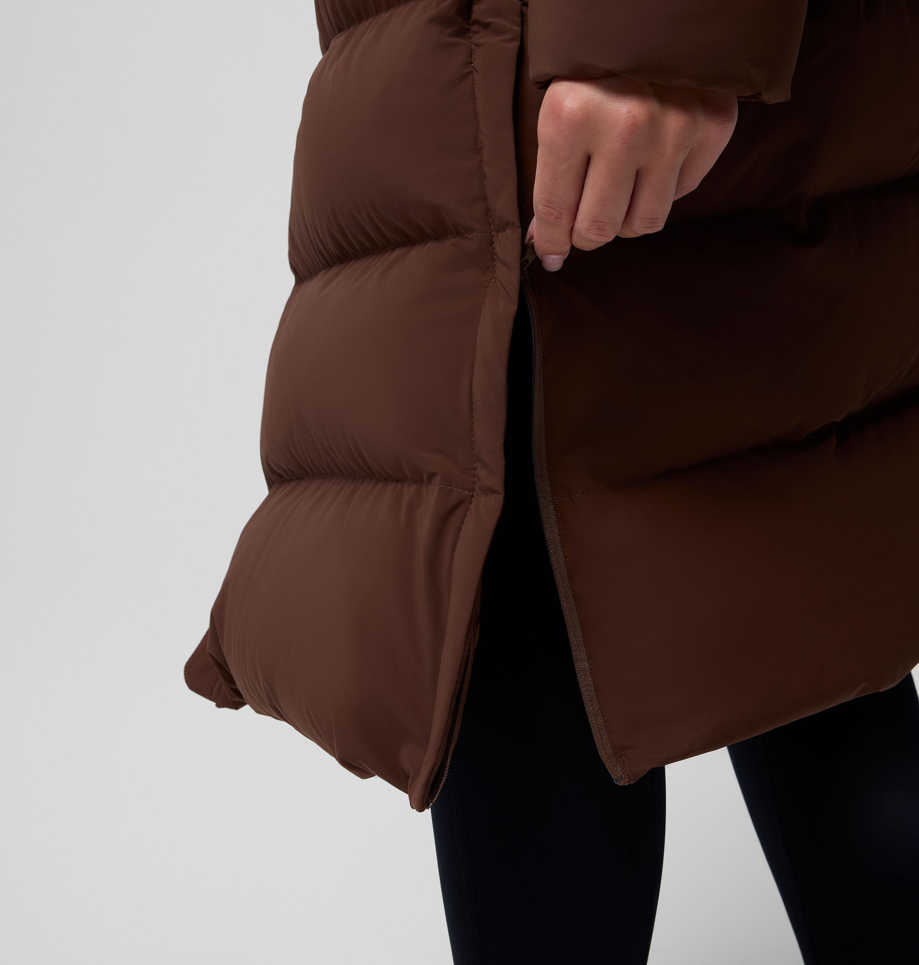 Women's Amaze Puff Long Hooded Jacket | 256 | XXL 14