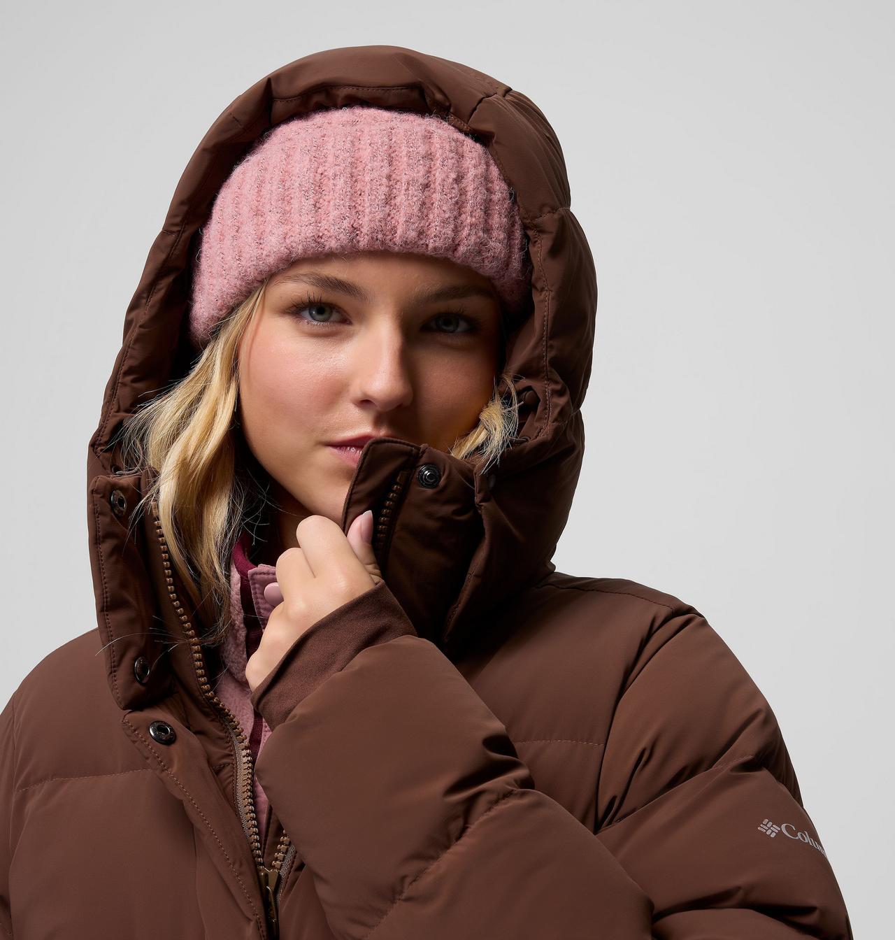 Women's Amaze Puff™ Long Hooded Jacket | 256 | M 17