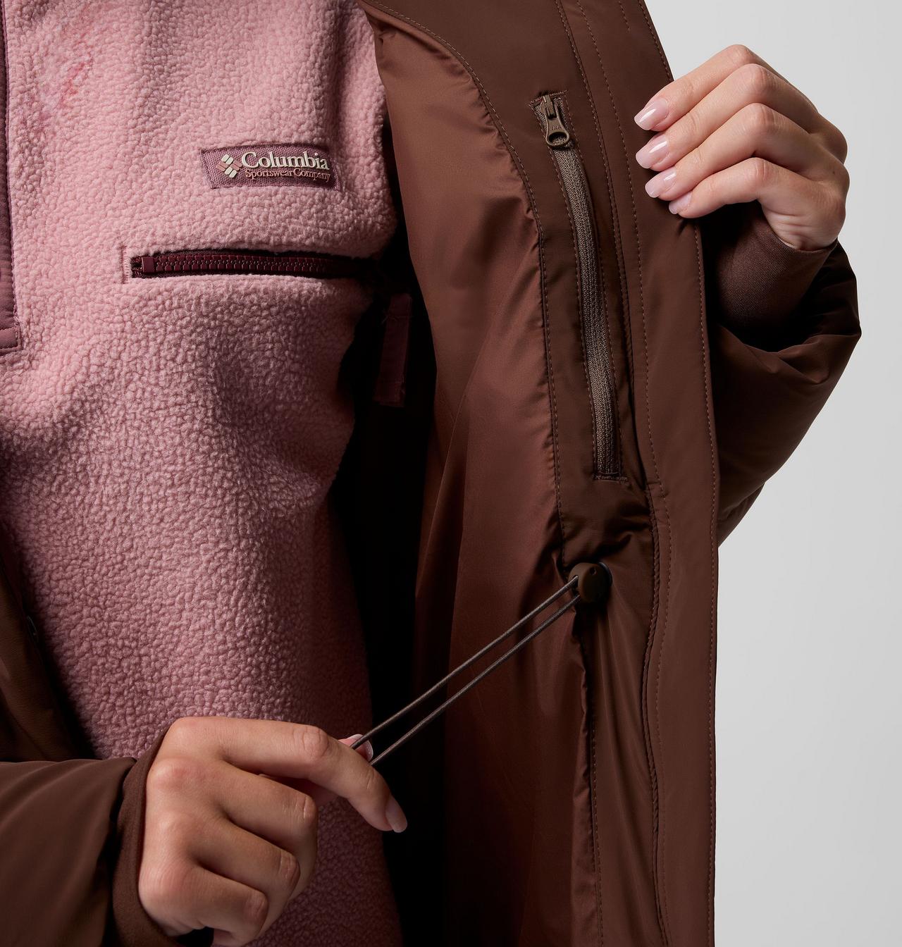 Women's Amaze Puff™ Long Hooded Jacket | 256 | M 9
