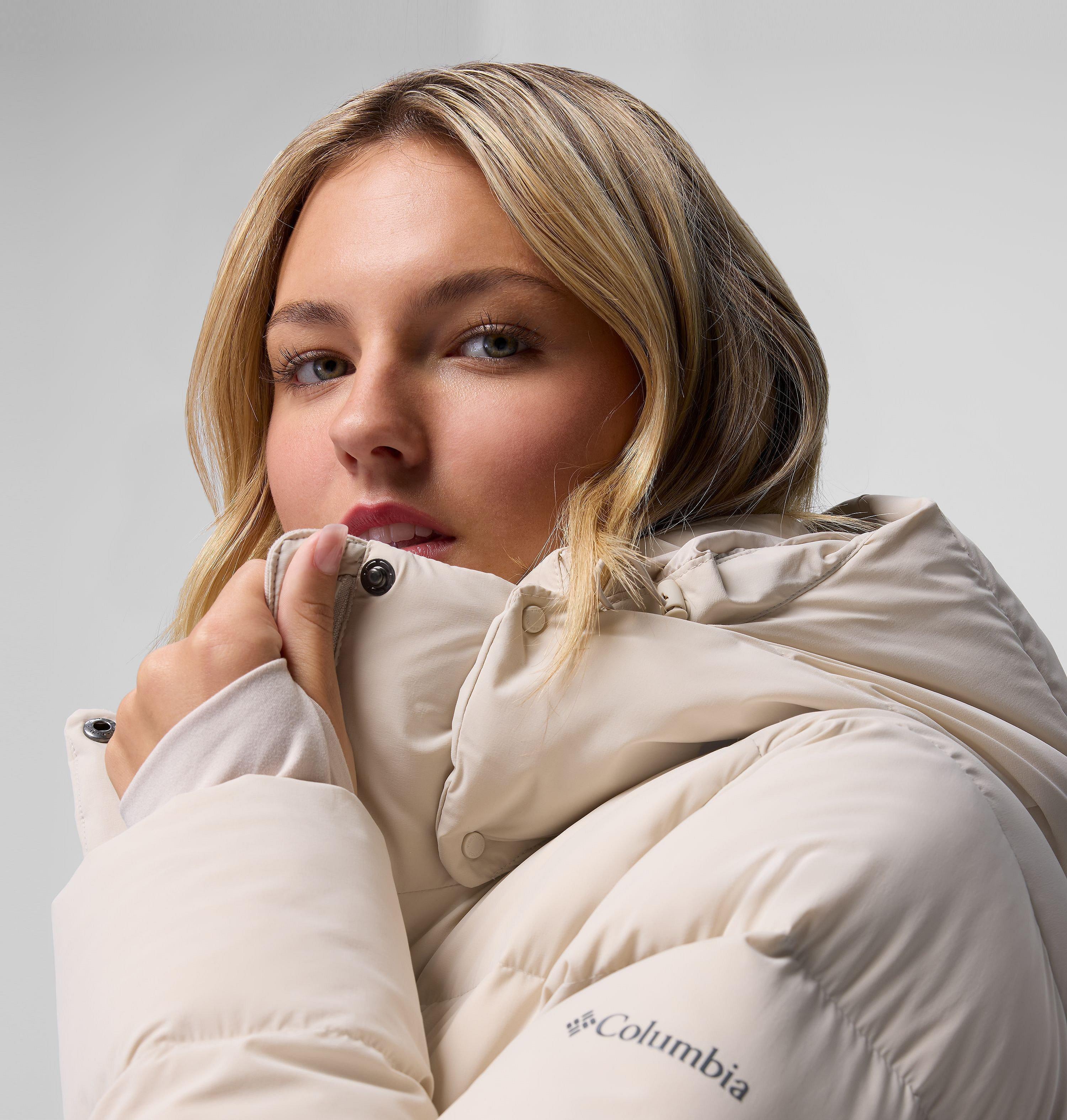Manteau long à capuchon Amaze Puff pour femme | 278 | XXS 18