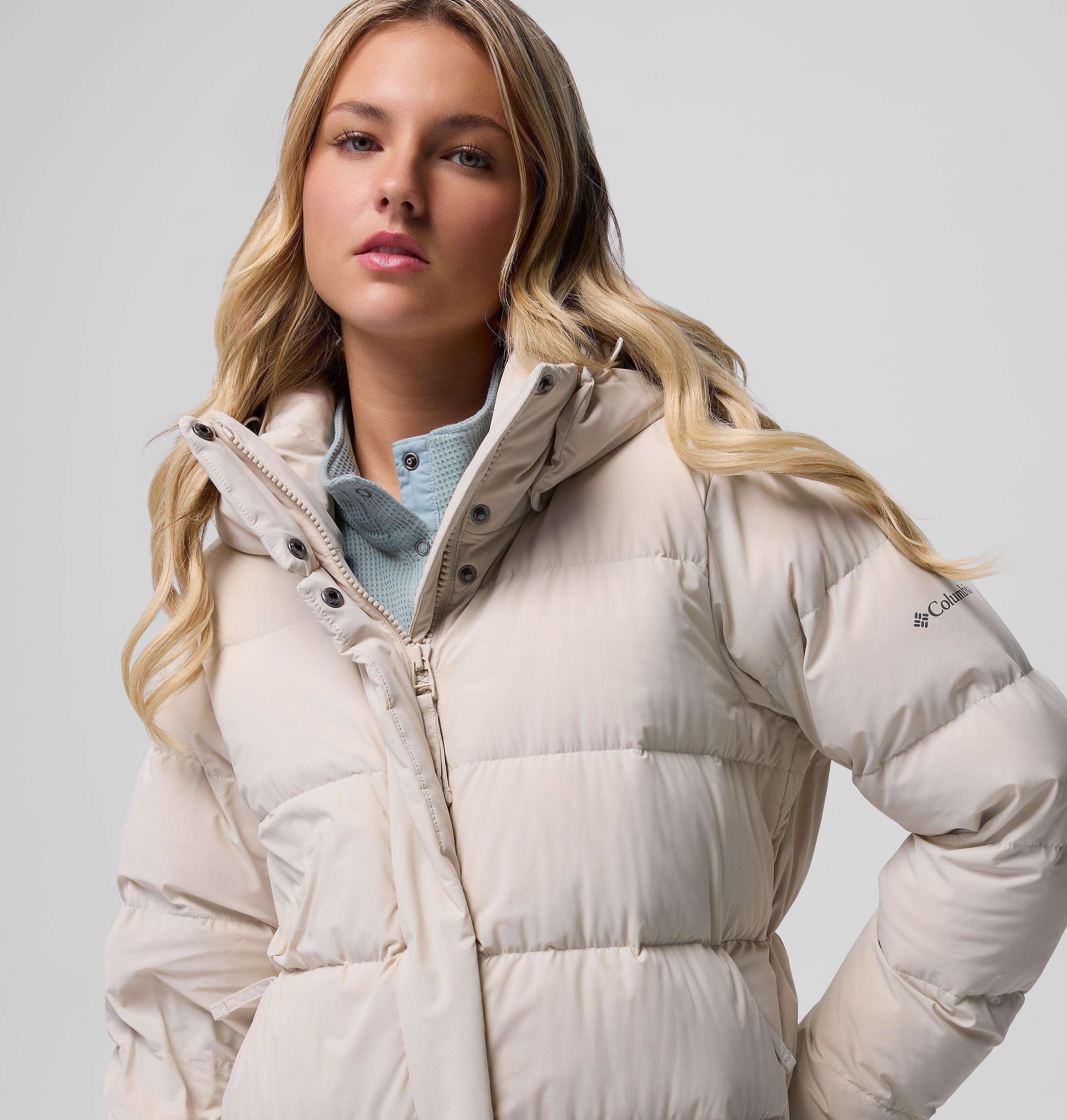 Manteau long à capuchon Amaze Puff pour femme | 278 | XXS 10